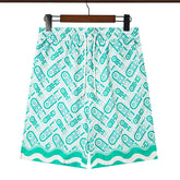 Casablanca Multi Color Printed Short #367